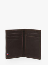 Card Holder Oil Leather Etrier Black oil EOIL013-vue-porte