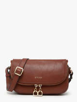 Small Leather Tradition Crossbody Bag Etrier Brown tradition ETRA059S
