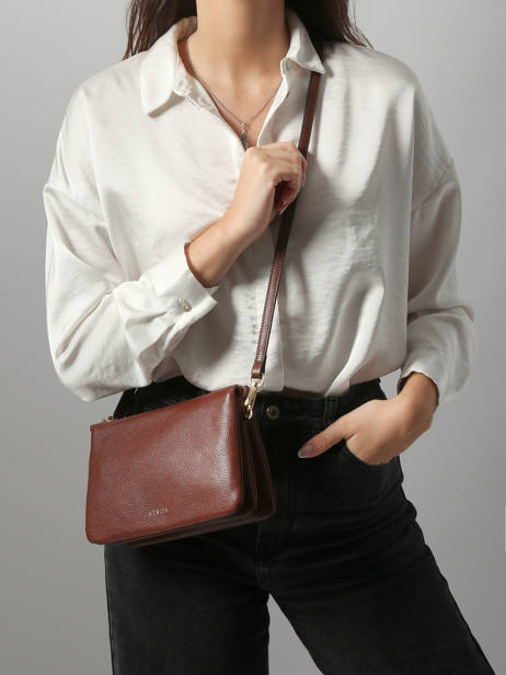 Sac Bandoulière Tradition Cuir Etrier Marron tradition ETRA0143 vue secondaire 1